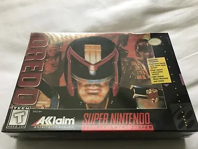 Judge Dredd (Super Nintendo SNES) BRAND NEW • $194.99