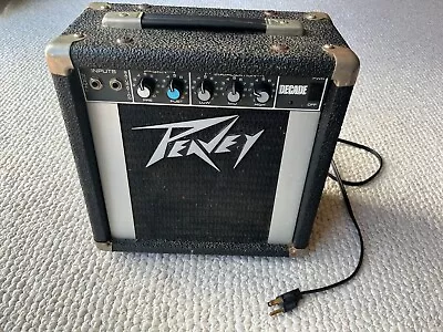 Peavey DECADE Guitar Amplifier USED Amp PARTIALLY TESTED See Video SOLD AS IS • $169.99