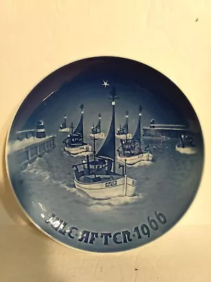 B&g Bing & Grondahl Copenhagen Denmark Jule-after 1966 Christmas Plate 7  No Box • $6.40