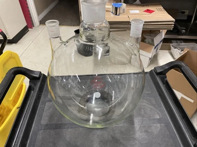 $350 • Buy 22000ml 3neck Round Bottom Flask Heavy Wall Lab Glassware 29/42 , 55/50