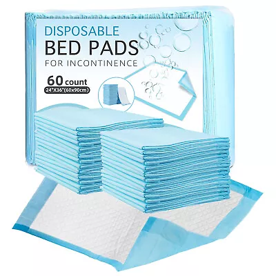 $31.34 • Buy Disposable Underpads Bed Pads Super Absorbency Heavy Duty Pee Pads Incontinence