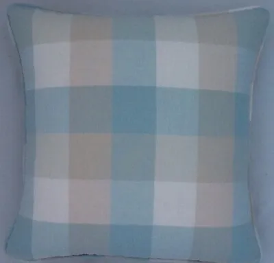 A 16 Inch Cushion Cover In Laura Ashley Mitford Duck Egg Fabric • £16.99