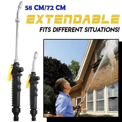 2-IN-1 Dual High-Pressure Washer Nozzle Washing Water Power Washer 58CM/72CM AU • $23.30