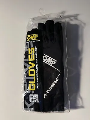 OMP Rain K Driving Gloves (Kid Size XXS Black) • $30