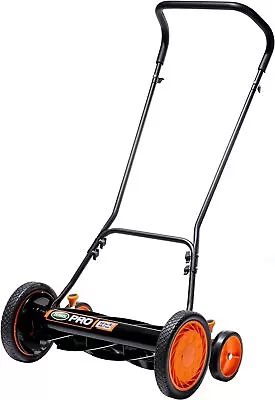 18-Inch 7-Blade Push Manual Reel Lawn Mower Cutting Height Of 1  To 3  • $136