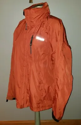 Marmot Mens Ski Windbreaker Shell Light Jacket Coat L Copper Hiking Rust • $80.99