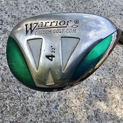 $22.49 • Buy Warrior Custom Golf 4 Hybrid 22° RH 40  Graphite Shaft