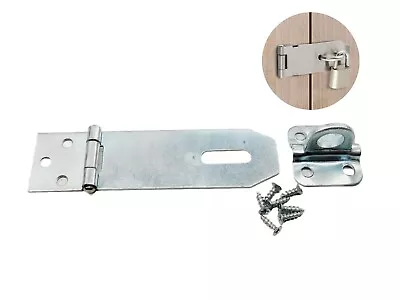 1 Pk 3  Door Hasp Latch Lock Heavy Duty Metal With 1/2  Hole  • $8.99