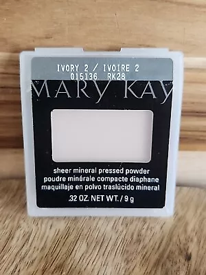 NEW Mary Kay Sheer Mineral Pressed Powder Ivory 2 #015136 RK28 • $14.99