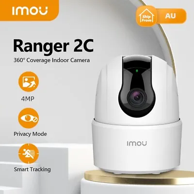 $47.99 • Buy IMOU 4MP WIFI IP Security Camera 360° Home Indoor Smart Pet Baby Monitor Camera