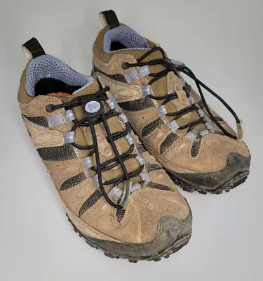 Merrell Chameleon Arc Stretch Hiking Trail Shoes Women’s 6 Brown Blue J87666 • $19.99