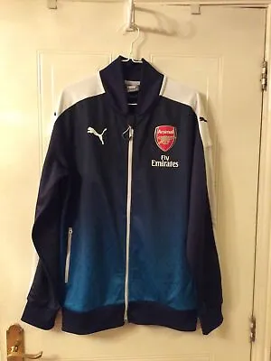 £24.95 • Buy Arsenal Football Training Jacket - Adult Size S - Armpit To Armpit 20.5”