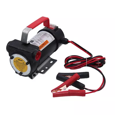 Portable Commercial Auto Electric Fuel Transfer Pump Kerosene Oil Diesel DC 12V • $37.05