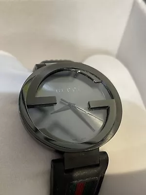 Gucci Men’s Double G Watch 133.2 107414-1 JE • $420