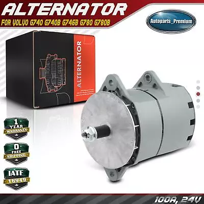 Alternator For Volvo G740 G740B G740VHP G746B G780 G780B 100A 24V Bi-Directional • $187.99