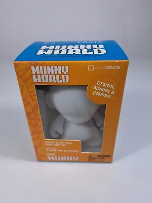 Loot Crate Munny World Create Your Own Vinyl Toy Character BNIB PLUS 3 PENS • $9.99