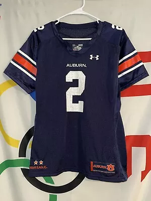 Under Armour Auburn Tigers Football Jersey Mens Medium Blue #2 Cam Newton • $34.97