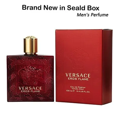 Versace Eros Flame By Versace 3.4 Oz EDP Cologne Spray For Men Brand New In Box • $29.99