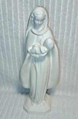 Goebel Unger Madonna Figurine Child White Bisque 9  West Germany 4021823 Vintage • $12.99