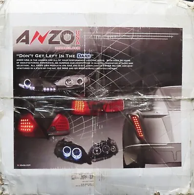 Anzo USA LED Taillights For 08-10 Mercedes Benz C Class W204 Red/Clear (321202) • $169.99