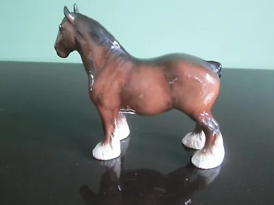 A Lovely Beswick Shire Horse 9 Ins By 9 Ins  very Good Condition • £24.99