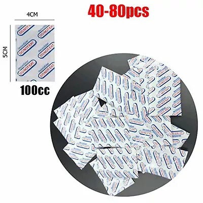 $7.99 • Buy 40-80pcs Oxygen Absorbers Premium 100CC FRESH Long Term Food Storage Food Grade