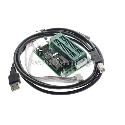 USB PIC Automatic Programming Develop Microcontroller Programmer K150 ICSP Cable • $7.66