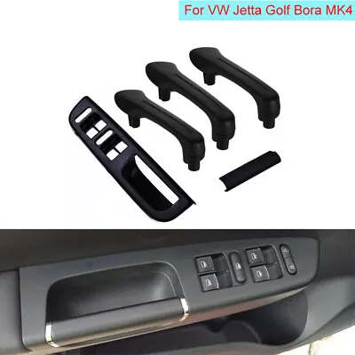 Car Interior Door Grab Handle Cover Switch Bezel Fit For VW Jetta Golf Bora MK4 • $34.99