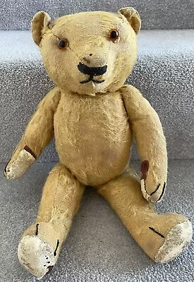 Antique Vintage Chad Valley Magna Growler Teddy Bear Needs TLC Restoration 1930s • £80