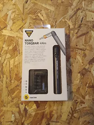 Topeak Nano Torqbar 4NM 5 Functions Bike Tool • $21.99