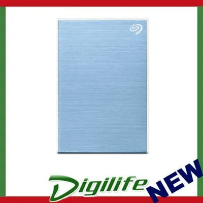 Seagate One Touch With Password 4TB External Portable Hard Drive - Light Blue • $215