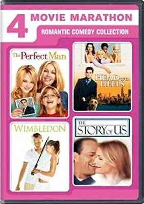 4 Movie Marathon: Romantic Comedy Collection (The Perfect Man / Head Over He... • $4.49