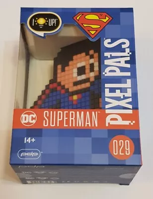 DC Superman 2017 Pixel Pals #029 Lights Up Display Piece New In Box PDP (#140) • $70