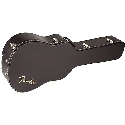 Fender Flat Top Dreadnought Acoustic Guitar Hardshell Case Black • $149.99