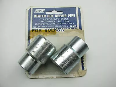 (2) NEW HVAC Heater Box Repair Tube Pipe Set Pair For Volkswagen VW 1966-1974 • $17.95