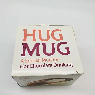 Max Brenner Hug Mug Ceramic Cup & Saucer - Chocolate By The Bald Man • $10.99