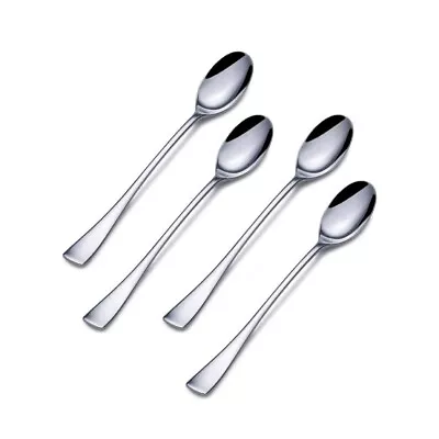 Mikasa Serena  Stainless Steel Iced Tea Spoons ~~ Set Of 4 ~~ • $28.95