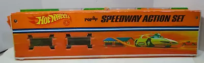 Vintage Hot Wheels Redline Era Pop Up Speedway Action Set • $10.50