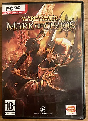 Warhammer: Mark Of Chaos PC CD-ROM Game No Manual Good Condition Free Post • £4.95