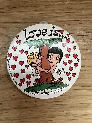 Love Is By Kim Badge/keyring • £35