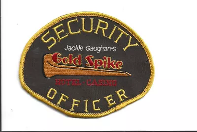 Gold Spike Casino Las Vegas Nevada Casino Security Patch • $5.99