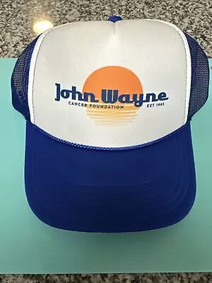 Vintage John Wayne Cancer Foundation SnapBack Trucker Hat • $10