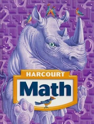 $25.95 • Buy Harcourt Math Student Edition Grade 4 2007 By HARCOURT SCHOOL PUBLISHERS