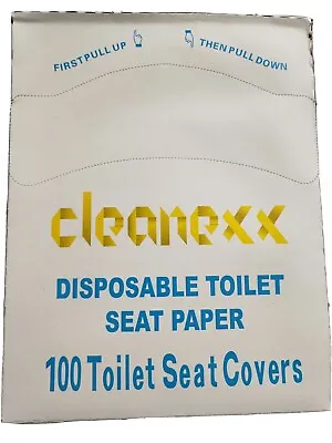 £2.99 • Buy Pack Of 100 Disposable Toilet Seat Covers (FLUSHABLE)