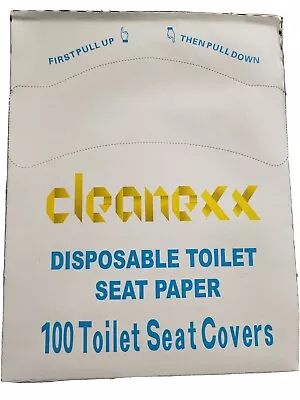 £2.99 • Buy Pack Of 100 Disposable Toilet Seat Covers (FLUSHABLE)