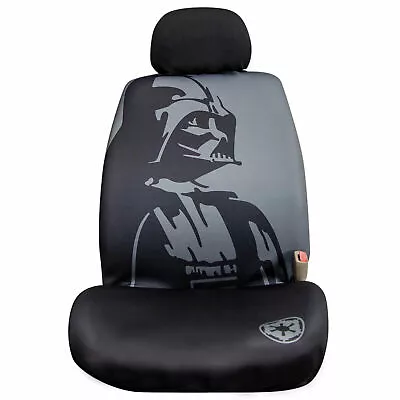 $47.99 • Buy Star Wars Darth Vader Low Back Seat Cover W/ Headrest Cover *distressed Pkg