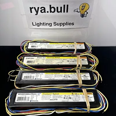 ⚡️LOT OF 4⚡️NEW Universal B234SR120M-A000I ELECTRONIC BALLAST BASIC-12  F40T12ES • $89.99