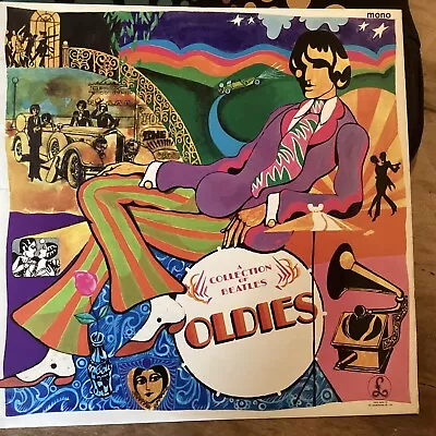 THE BEATLES A COLLECTION OF BEATLES OLDIES MONO LP  Record XEX619-1G PMC 7016 • $44.65