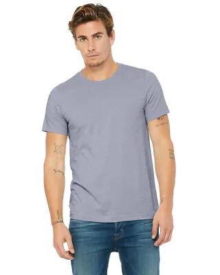 Bella + Canvas 3001CVC Unisex Short Sleeve Tri-blend Heather Pre-Shrunk T-Shirt • $8.95