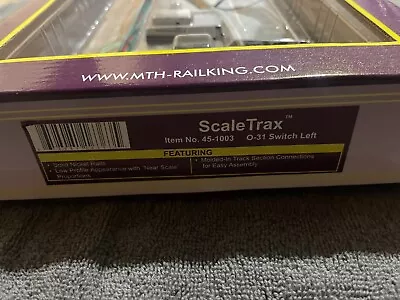 Railking O-31 Left Hand Electric Switch New In Box • $5